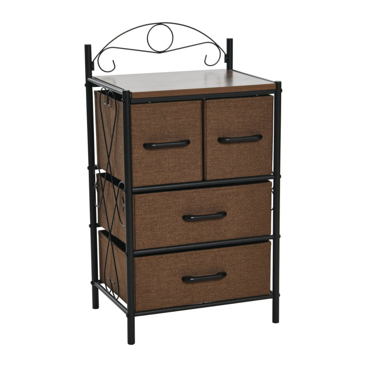 Household Essentials Victoria 32" 4-Drawer Dresser